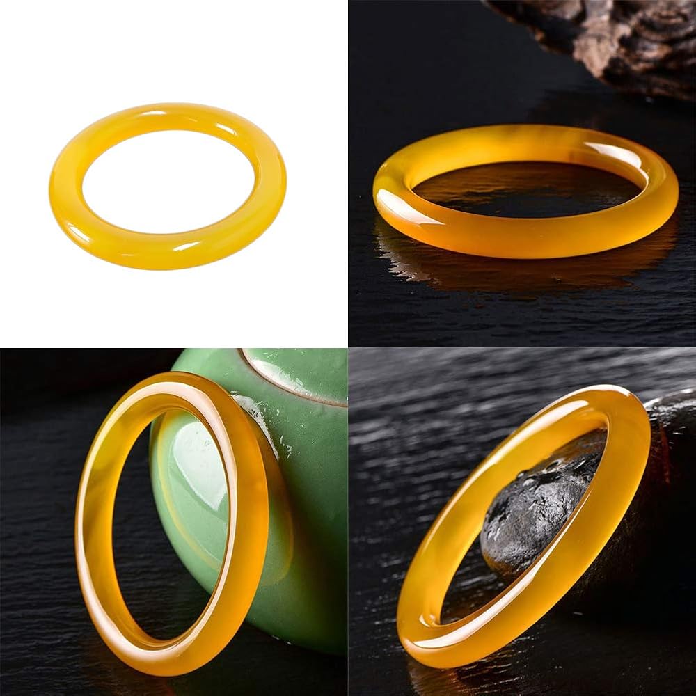 小春【天然・黄翡翠バングル】イエロージェイド 約58g内径約17㎝ Amazon.co.jp: レディース翡翠バングルイエロー翡翠ブレスレット